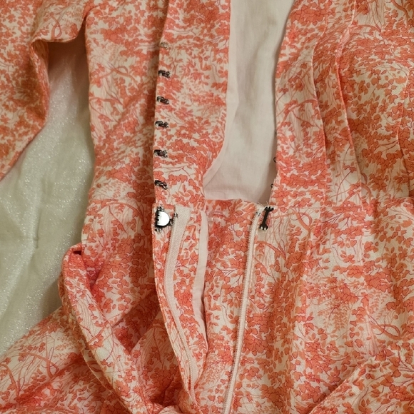 Karina Grimaldi Pink and White Floral Jumpsuit - Picture 9 of 16